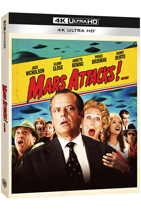 화성 침공! 4K UHD [슬립케이스 한정판] [MARS ATTACKS!]