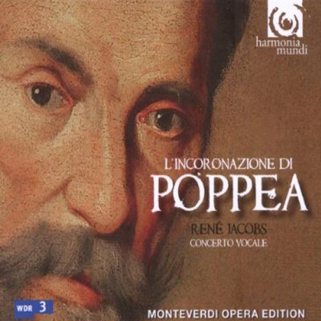 L`INCORONAZIONE DI POPPEA/ RENE JACOBS [MONTEVERDI OPERA EDITION CD BOOK 1]
