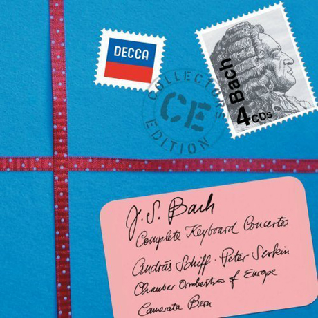 COMPLETE KEYBOARD CONCERTOS/ ANDRAS SCHIFF, PETER SERKIN [COLLECTOR`S EDITION]