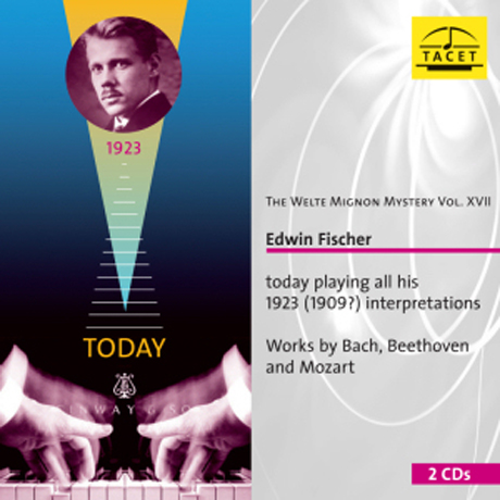 THE WELTE MIGNON MYSTERY VOL.17/ EDWIN FISCHER [벨테 미뇽의 신비 17집]