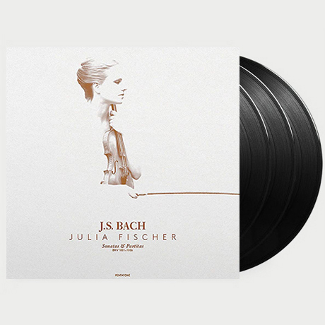 SONATAS & PARTITAS BWV 1001-1006/ JULIA FISCHER [바흐: 솔로 바이올린을 위한 소나타와 파르티타 - 율리아 피셔] [180G LP]