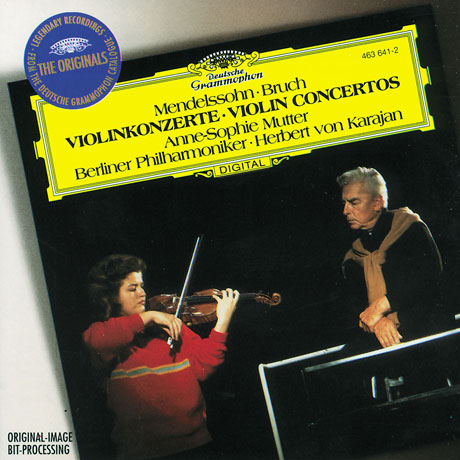 VIOLIN CONCERTOS/ ANNE-SOPHIE MUTTER, HERBERT VON KARAJAN [THE ORIGINALS] [멘델스존 & 브루흐: 바이올린 협주곡 - 무터 & 카라얀]
