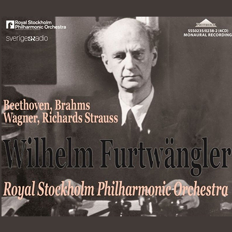 BEETHOVEN, BRAHMS, WAGNER, R. STRAUSS/ WILHELM FURTWANGLER [스톡홀름 필 전집: 베토벤, 브람스 - 푸르트뱅글러]