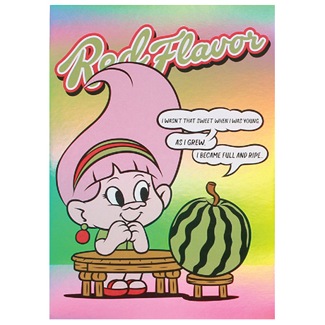 LOVES GOOD LUCK TROLLS - HOLOGRAM POSTCARD [IRENE(아이린) TROLL]