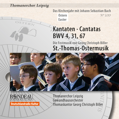 CANTATAS BWV 4,31,67/ THOMANERCHOR LEIPZIG [바흐: 부활절을 위한 칸타타]