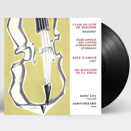 UN VIOLONCELLE CHANTE/ ANDRE COLLARD [앙드레 레비: 첼로 소품집] [180G LP]