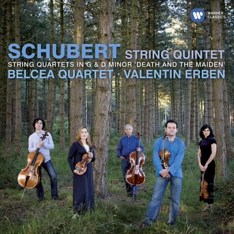 STRING QUINTET/ BELCEA QUARTET, VALENTIN ERBEN [벨시아 현악 사중주단: 슈베르트 현악 오중주곡, 현악 사중주 <죽음과 소녀>]