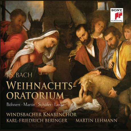WEIHNACHTS-ORATORIUM/ KARL FRIEDRICH BERINGER, MARTIN LEHMANN [바흐: 크리스마스 오라토리오 - 빈첸바흐 소년합창단]