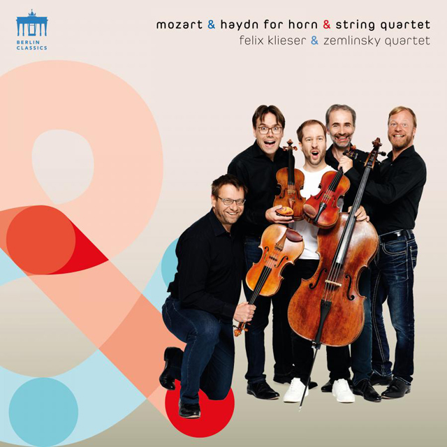 FOR HORN & STRING QUARTET/ FELIX KLIESER, ZEMLINSKY QUARTET [하이든: 호른 협주곡, 모차르트: 호른 5중주 - 펠릭스 클리저. 쳄린스키 콰르텟]