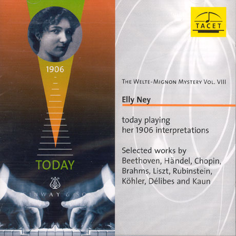 WELTE MIGNON MYSTERY VOL.8 [벨테 미뇽의 신비 8-엘리 나이]