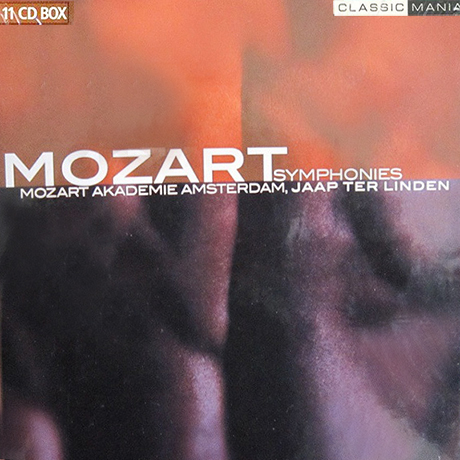 SYMPHONIES/ JAAP TER LINDEN [모차르트: 교향곡 전집]
