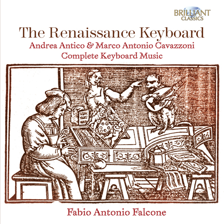 THE RENAISSANCE KEYBOARD: COMPLETE KEYBOARD MUSIC/ FABIO ANTONIO FALCONE [르네상스 키보드: 카바쪼니 & 안티코 키보드 작품 전집]