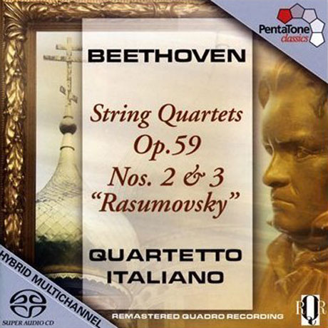 STRING QUARTETS OP.59/ QUARTETTO ITALIANO [SACD HYBRID] [베토벤: 현악 사중주]