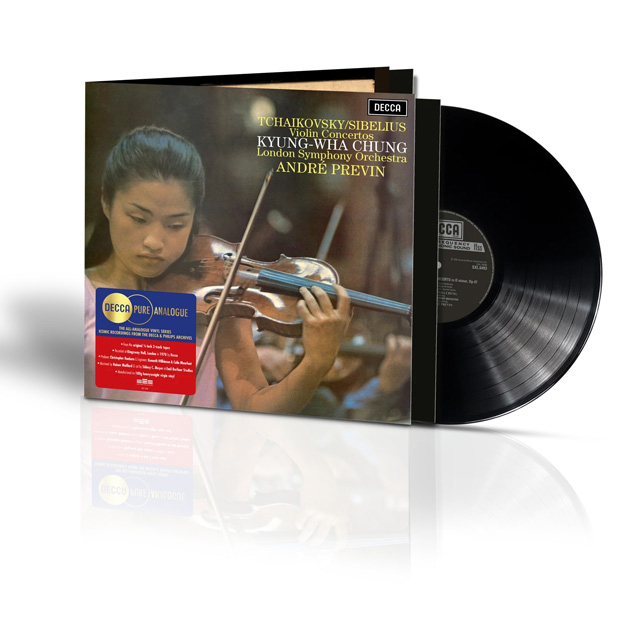 TCHAIKOVSKY & SIBELIUS: VIOLIN CONCERTOS [차이코프스키, 시벨리우스: 바이올린 협주곡 - 정경화] [LIMITED EDITION] [PURE ANALOGUE LP]