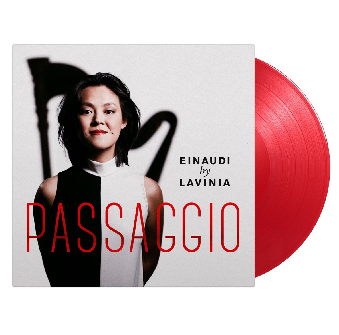 PASSAGGIO: EINAUDI BY LAVINIA [루도비코 에이나우디: 하프 연주집 - 라비니아 메이예] [180G RED LP]