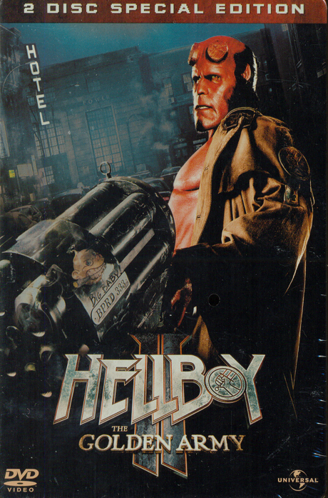 헬보이 2: 골든 아미 [스틸북 한정판] [HELLBOY 2: THE GOLDEN ARMY]