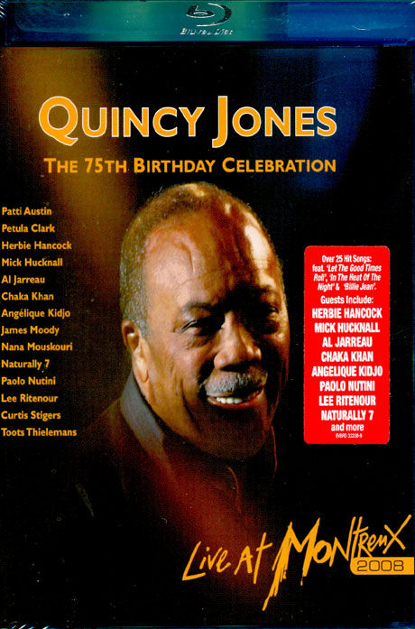 THE 75TH BIRTHDAY CELEBRATION: LIVE AT MONTREUX 2008 [퀸시존스: 75번째 생일기념 몽트뢰 페스티벌]