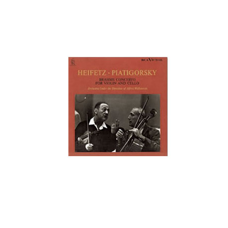 CONCERTO FOR VIOLIN AND CELLO/ JASCHA HEIFETZ/ GREGOR PIATIGORSKY [LP]