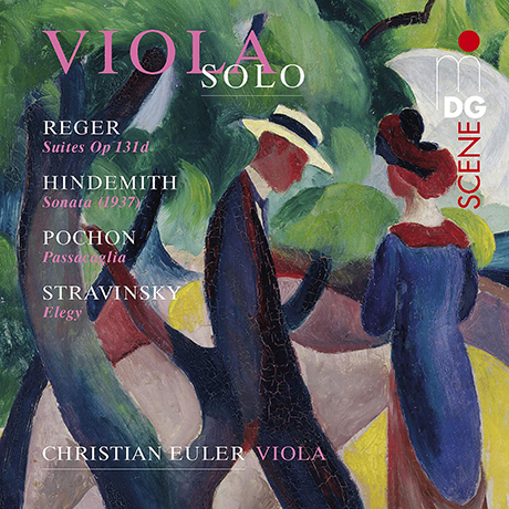 VIOLA SOLO [SACD HYBRID] [레거, 힌데미트, 포숑, 스트라빈스키: 비올라 무반주 독주곡 모음 - 크리스티안 오일러]