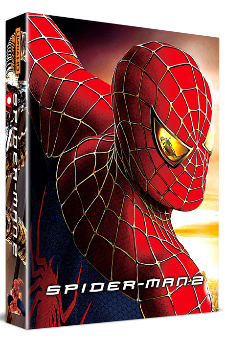 스파이더맨 2 4K UHD+BD [풀슬립 스틸북 한정판] [SPIDER-MAN]