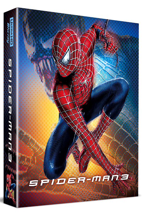 스파이더맨 3 4K UHD+BD [렌티큘러 풀슬립 스틸북 한정판] [SPIDER-MAN 2]