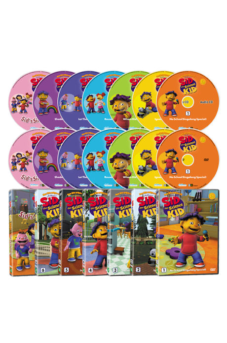 뉴 꼬마 과학자 시드 1집 14종세트 [7DVD+7CD] [SID THE SCIENCE KID]