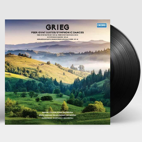 PEER GYNT SUITES, SYMPHONIC DANCES [그리그: 페르 귄트 모음곡, 교향적 무곡] [180G LP]