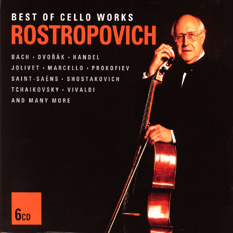 BEST OF CELLO WORKS [로스트로포비치: 불멸의 첼로 명연집 박스세트]