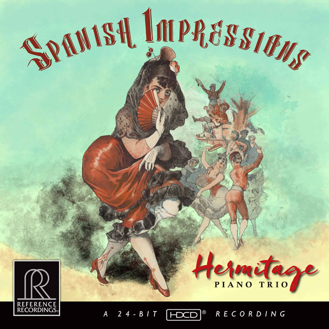 SPANISH IMPRESSIONS/ HERMITAGE PIANO TRIO [HDCD] [스페인 음악 - 허미티지 피아노 트리오]