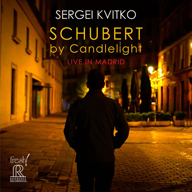 SCHUBERT BY CANDLELIGHT LIVE IN MADRID/ SERGEI KVITKO [슈베르트: 피아노 작품집 - 세르게이 크빗코]