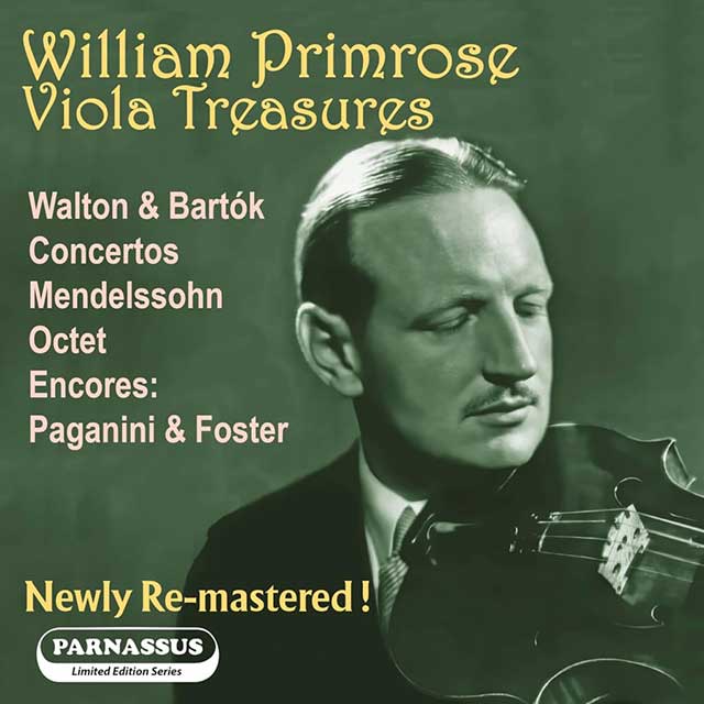 VIOLA TREASURES [윌리엄 프림로즈: 비올라 명곡집]