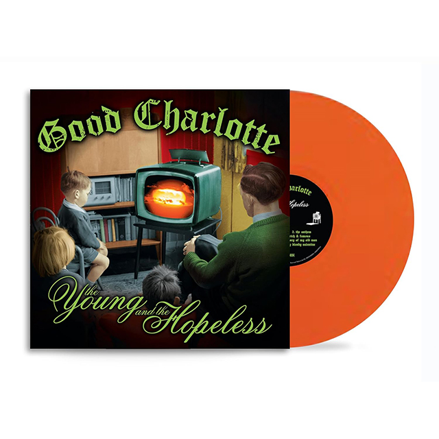 THE YOUNG AND THE HOPELESS [ORANGE & WHITE MARBLE LP]