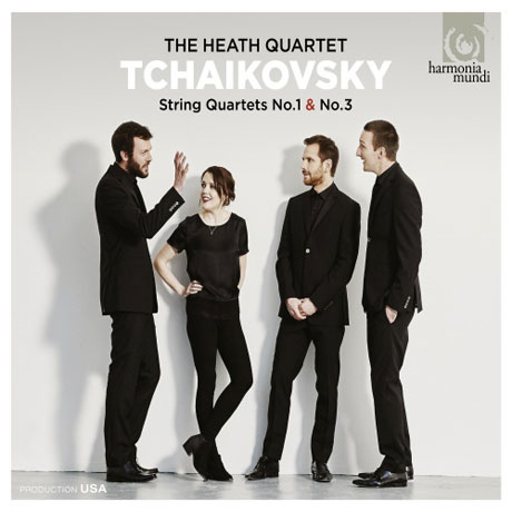 STRING QUARTETS NO.1 & NO.3/ HEATH QUARTET [차이코프스키: 현악 사중주 1, 3번 - 히스 사중주단]