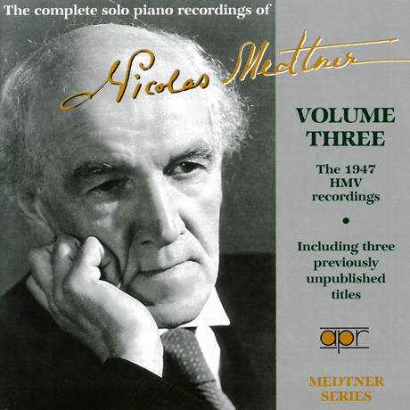 THE COMPLETE SOLO PIANO RECORDINGS VOL.3 [니콜라이 메트너: 피아노 독주 전곡 3집]