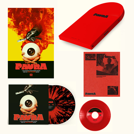 PAURA: A COLLECTION OF ITALIAN HORROR SOUNDS [이탈리아 공포영화음악] [딜럭스 한정반] [LP+7” SINGLE]