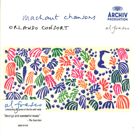 MACHAUT CHANSON/ ORLANDO CONSORT