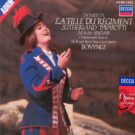 LA FILLE DU REGIMENT/ SUTHERLAND/ BONYNGE