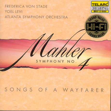 SYMPHONY NO.4, SONGS OF A WAYFARER/ YOEL LEVI [말러: 교향곡 4번, 여행자의 노래 - 요엘 레비]