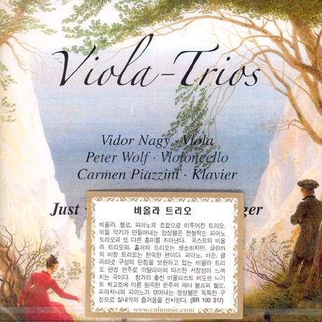 VIOLA-TRIOS/ VIDOR NAGY, PETER WOLF, CARMEN PIAZZINI [비올라 트리오]