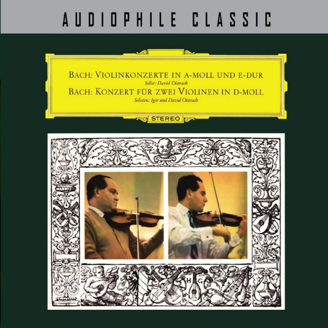 VIOLIN CONCERTO & CONCERTO FOR TWO VIOLINS/ DAVID ISTRAKH & IGOR OISTRACH [바흐: 바이올린 협주곡 - 다비드 오이스트라흐]
