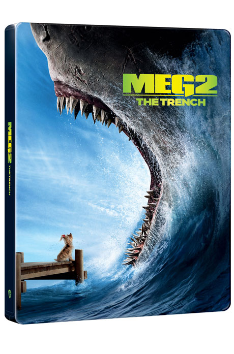 메가로돈2 4K UHD+BD [스틸북 한정판] [MEG 2: THE TRENCH]