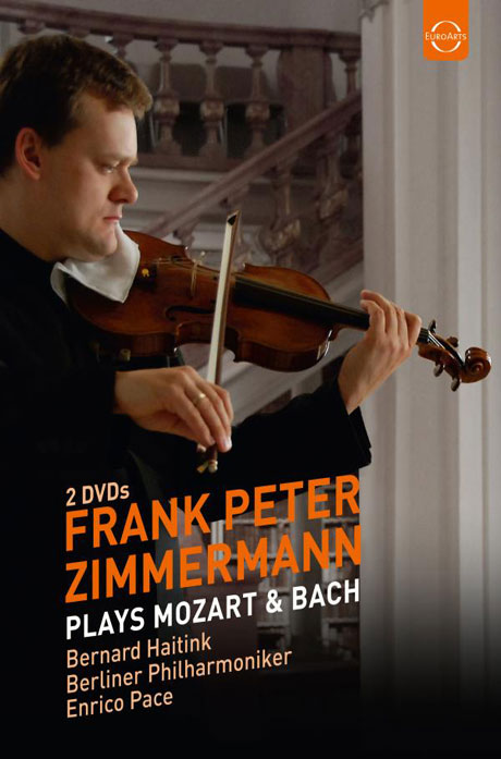 PLAYS MOZART & BACH/ FRANK PETER ZIMMERMANN, BERNARD HAITINK [모차르트: 바이올린 협주곡 3, 5번 & 바흐: 바이올린 소나타 - 페터 침머만]