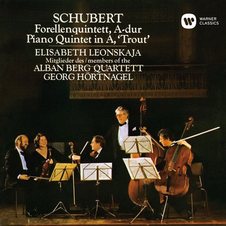 PIANO QUINTET IN A `TROUT`/ ALBAN BERG QUARTET, ELISABETH LEONSKAJA, GEORG HORTNAGEL [UHQ] [슈베르트: 피아노 5중주 <송어>]
