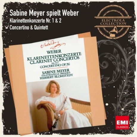 CLARINET CONCERTOS/ SABINE MEYER, HERBERT BLOMSTEDT [ELECTROLA COLLECTION]