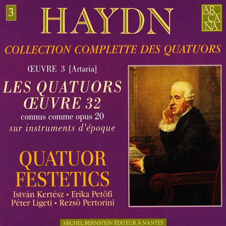 LES QUATUORS OEUVRE 32/ QUATUOR FESTETICS [하이든: 현악 사중주 - 페스타티치 사중주단]