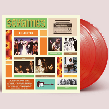 SEVENTIES COLLECTED [180G CLEAR RED LP]