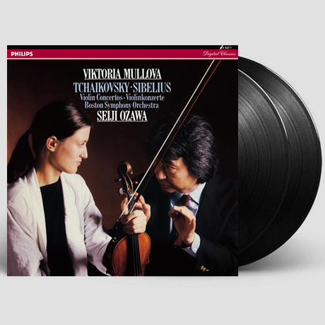 VIOLIN CONCERTOS/ VIKTORIA MULLOVA, SEIJI OZAWA [차이코프스키, 시벨리우스: 바이올린 협주곡 - 빅토리아 뮬로바] [ANALOGPHONIC 180G LP]