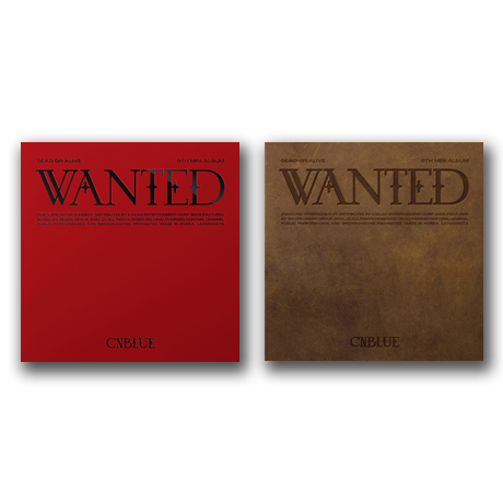 WANTED [미니 9집] [2종 중 1종 랜덤]