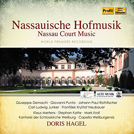 NASSAU COURT MUSIC/ DORIS HAGEL, CAPELLA WEILBURGENSIS [나사우 궁정의 음악: 노이바우어 <주님은 뛰어나시니> 외]