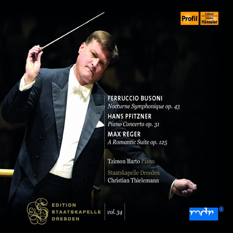 ORCHESTRAL WORKS/ CHRISTIAN THIELEMANN [부조니: 녹턴 교향곡, 피츠너: 피아노 협주곡, 레거: 낭만적 모음곡]